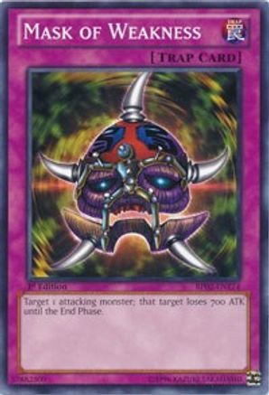 Mask of Weakness (Common) (BP02-EN174) - Battle Pack 2: War of the Giants 1st Edition