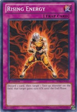 Rising Energy (Common) (BP02-EN185) - Battle Pack 2: War of the Giants Unlimited