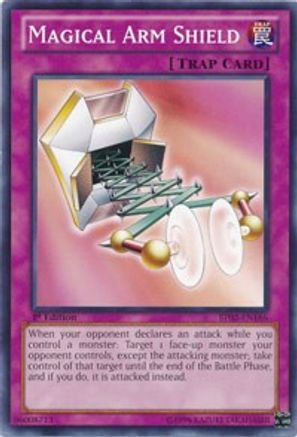 Magical Arm Shield (Common) (BP02-EN186) - Battle Pack 2: War of the Giants 1st Edition