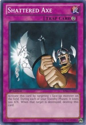 Shattered Axe (Common) (BP02-EN187) - Battle Pack 2: War of the Giants Unlimited