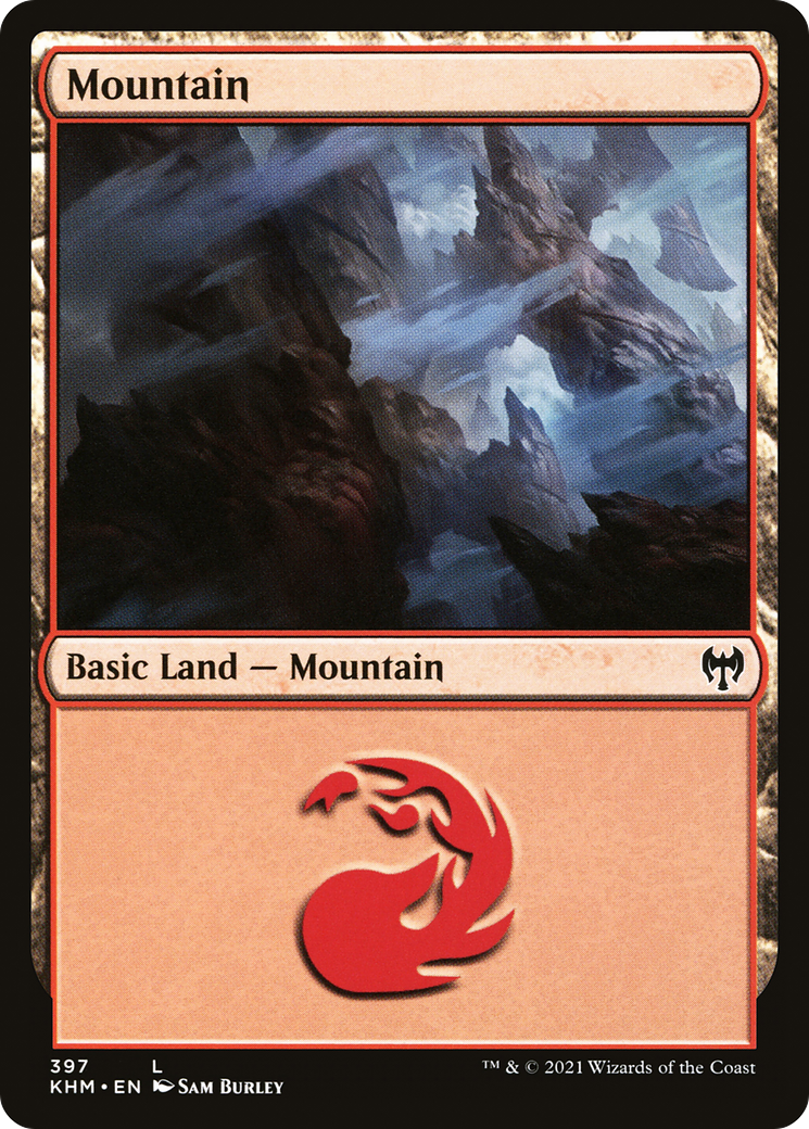 Mountain (KHM-397) [Kaldheim] Foil
