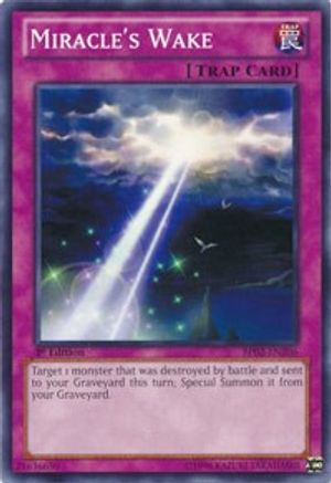 Miracle's Wake (Common) (BP02-EN206) - Battle Pack 2: War of the Giants Unlimited