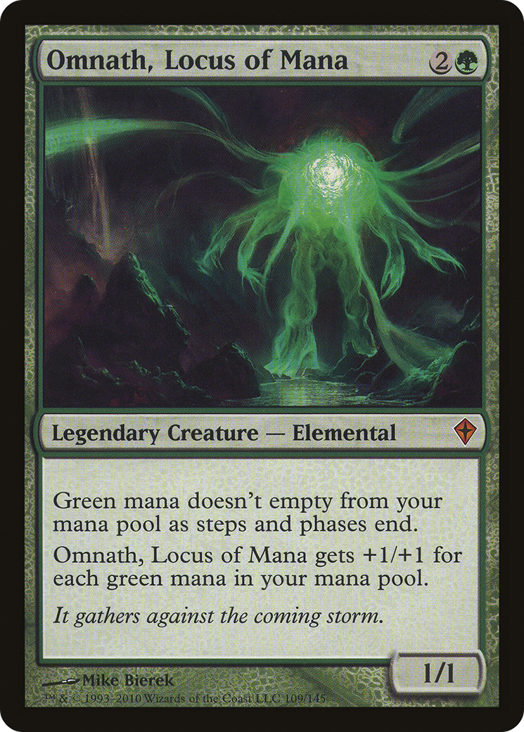 Omnath, Locus of Mana (WWK-109) [Worldwake] Foil
