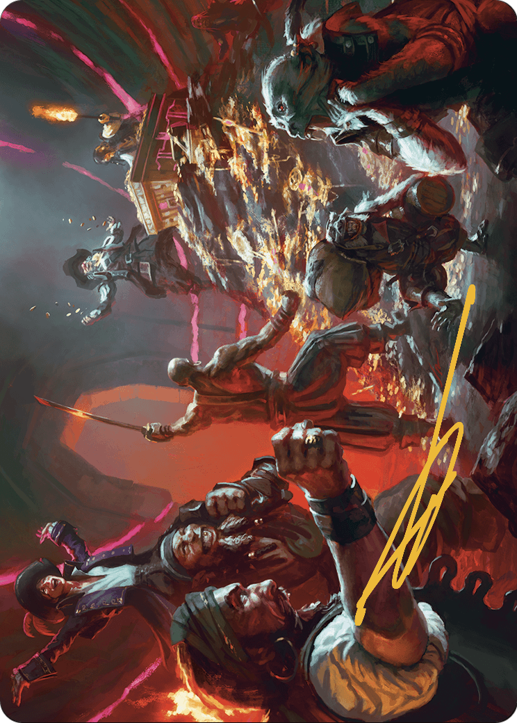 Hit the Mother Lode // Hit the Mother Lode (ALCI-019) (Borderless) [The Lost Caverns of Ixalan Art Series] Foil