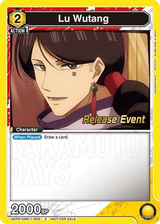 Lu Wutang (009) (UE19BT/SMD-1-009) - UE19BT SAKAMOTO DAYS Release Event Cards