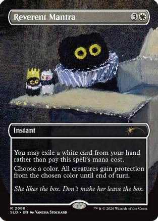 Reverent Mantra (SLD-2686) [Secret Lair Drop Series] Foil