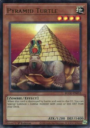 Pyramid Turtle (Ultra Rare) (BLGG-EN053) - Battles of Legend: Glorious Gallery 1st Edition