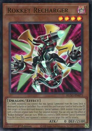 Rokket Recharger (Ultra Rare) (BLGG-EN073) - Battles of Legend: Glorious Gallery 1st Edition