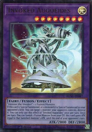 Invoked Augoeides (Ultra Rare) (BLGG-EN087) - Battles of Legend: Glorious Gallery 1st Edition