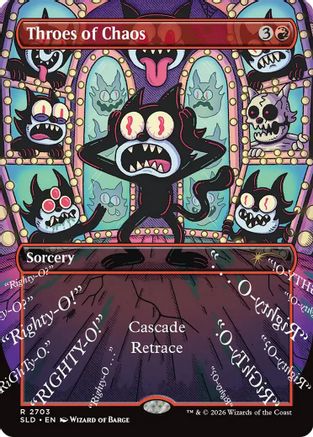 Throes of Chaos (SLD-2703) [Secret Lair Drop Series] Foil