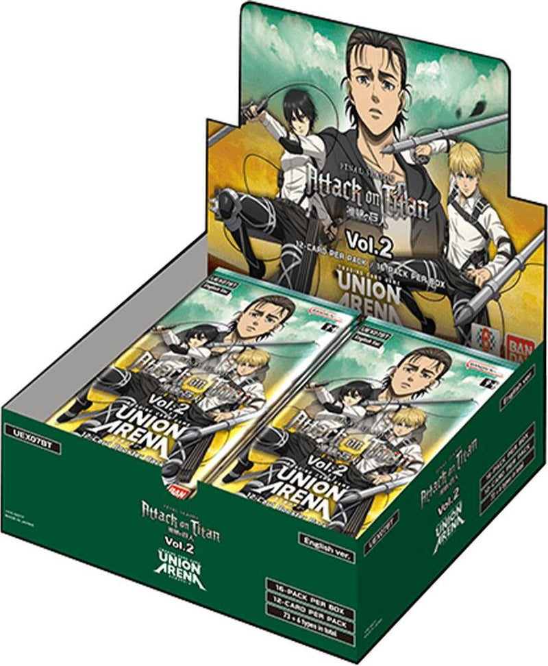 UEX07BT - Attack on Titan Vol. 2 - Booster Box