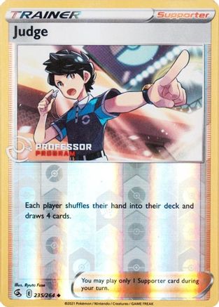 Judge (235/264) [Professor Program Promos] Reverse Holofoil - Uncommon