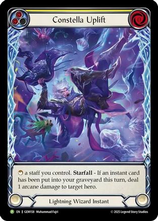 Constella Uplift (Yellow) (GEM158) - Gem Pack 5 Rainbow Foil