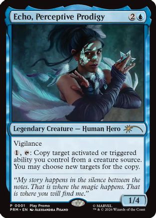 Echo, Perceptive Prodigy (SSP-001) [Standard Showdown Promos]