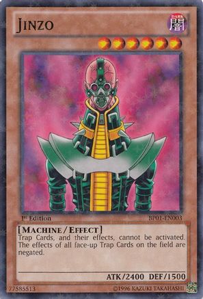 Jinzo (Starfoil) (Starfoil Rare) (BP01-EN003) - Battle Pack: Epic Dawn 1st Edition