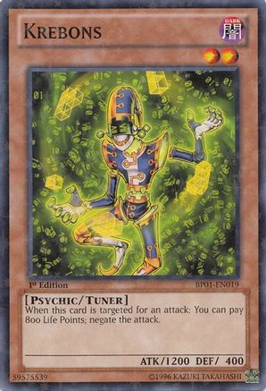 Krebons (Starfoil) (Starfoil Rare) (BP01-EN019) - Battle Pack: Epic Dawn 1st Edition
