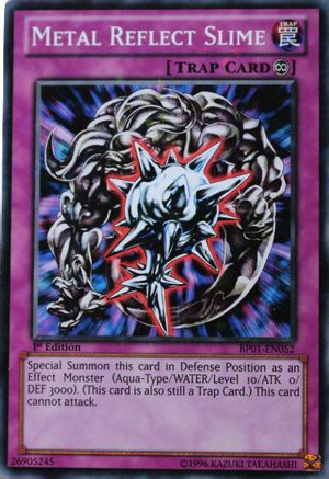 Metal Reflect Slime (Starfoil) (Starfoil Rare) (BP01-EN052) - Battle Pack: Epic Dawn 1st Edition