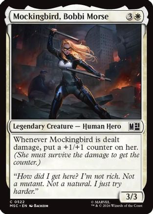 Mockingbird, Bobbi Morse (MSC-522) [Commander: Marvel Super Heroes] Foil