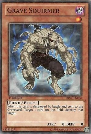 Grave Squirmer (Starfoil) (Starfoil Rare) (BP01-EN062) - Battle Pack: Epic Dawn Unlimited