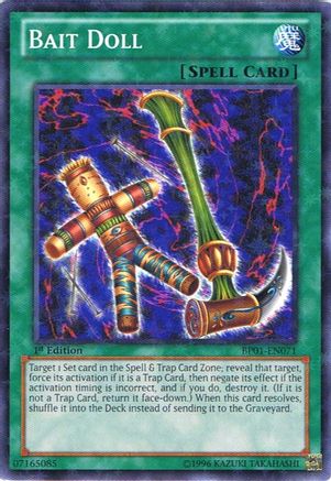 Bait Doll (Starfoil) (Starfoil Rare) (BP01-EN071) - Battle Pack: Epic Dawn 1st Edition