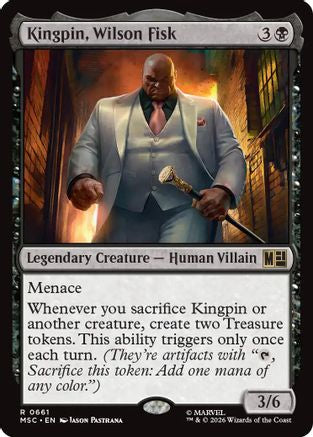 Kingpin, Wilson Fisk (MSC-661) [Commander: Marvel Super Heroes] Foil