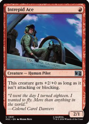 Intrepid Ace (MSC-691) [Commander: Marvel Super Heroes]
