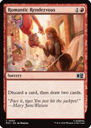Romantic Rendezvous (MSC-808) [Commander: Marvel Super Heroes]