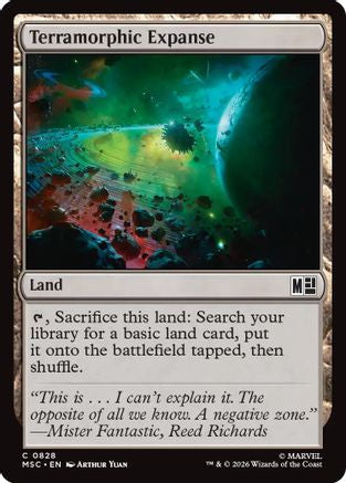 Terramorphic Expanse (MSC-828) [Commander: Marvel Super Heroes]