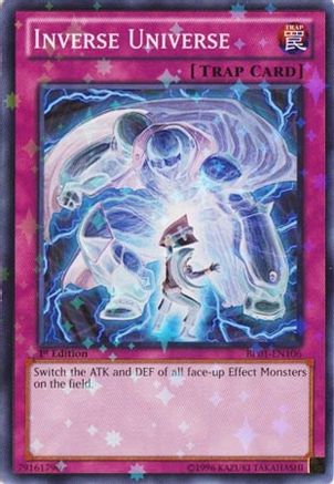 Inverse Universe (Starfoil) (Starfoil Rare) (BP01-EN106) - Battle Pack: Epic Dawn 1st Edition