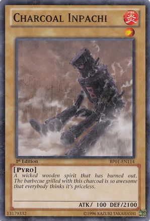 Charcoal Inpachi (Starfoil) (Starfoil Rare) (BP01-EN114) - Battle Pack: Epic Dawn 1st Edition