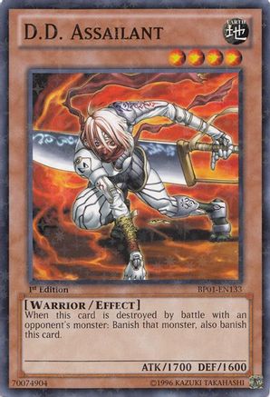 D.D. Assailant (Starfoil) (Starfoil Rare) (BP01-EN133) - Battle Pack: Epic Dawn 1st Edition