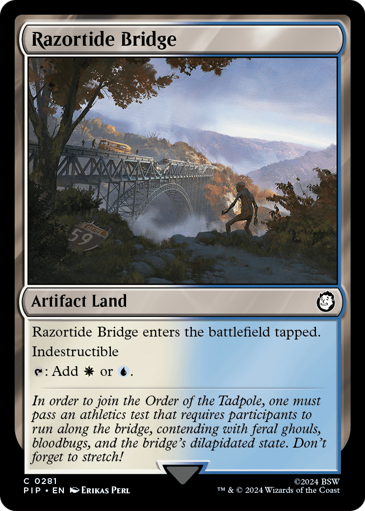 Razortide Bridge (PIP-281) [Fallout] Foil