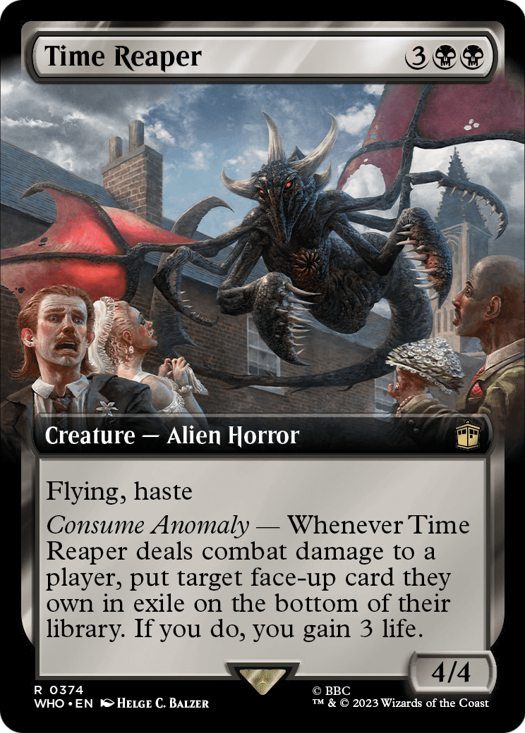 Time Reaper (Extended Art) (WHO-374) [Doctor Who]