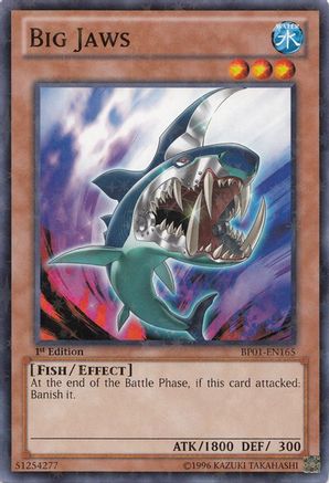 Big Jaws (Starfoil) (Starfoil Rare) (BP01-EN165) - Battle Pack: Epic Dawn Unlimited