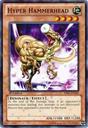 Hyper Hammerhead (Starfoil) (Starfoil Rare) (BP01-EN185) - Battle Pack: Epic Dawn Unlimited