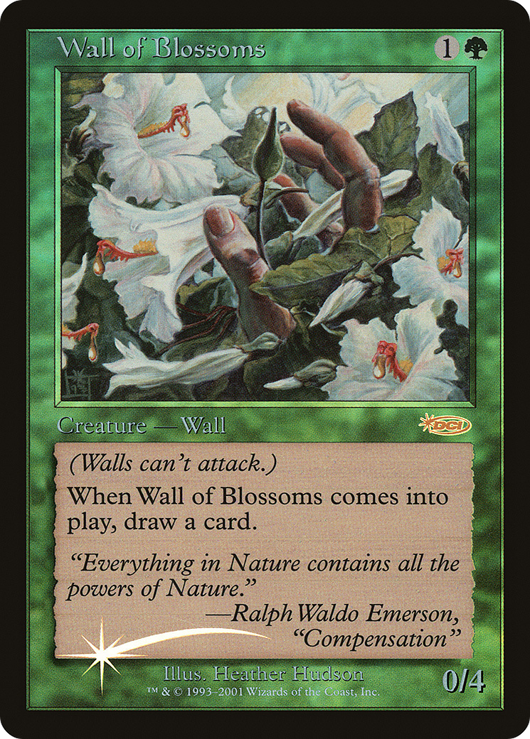Wall of Blossoms [Friday Night Magic 2002] Foil
