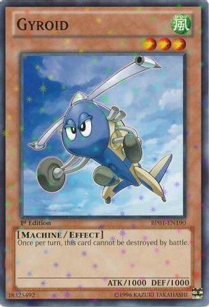 Gyroid (Starfoil) (Starfoil Rare) (BP01-EN190) - Battle Pack: Epic Dawn 1st Edition
