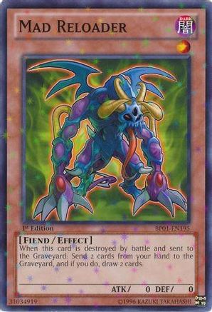 Mad Reloader (Starfoil) (Starfoil Rare) (BP01-EN195) - Battle Pack: Epic Dawn Unlimited