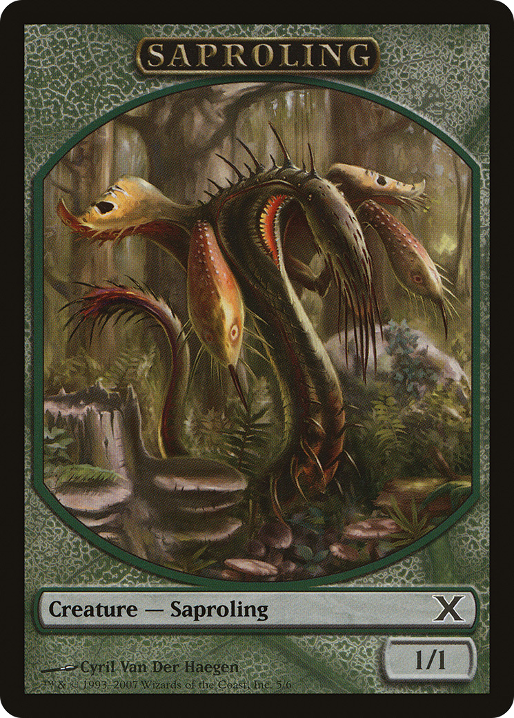 Saproling Token (10E-005) [Tenth Edition Tokens]