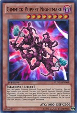 Gimmick Puppet Nightmare (Super Rare) (NUMH-EN009) - Number Hunters Unlimited