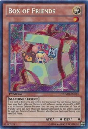 Box of Friends (Secret Rare) (NUMH-EN013) - Number Hunters Unlimited