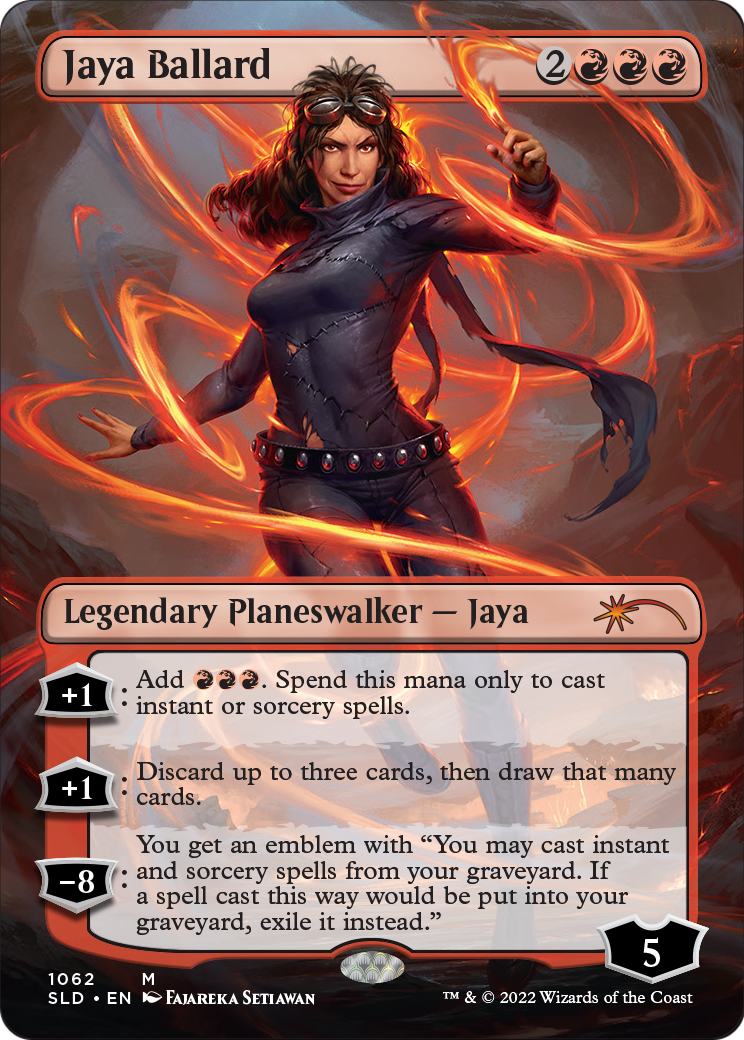 Jaya Ballard (SLD-1062) (Borderless) [Secret Lair Drop] Foil