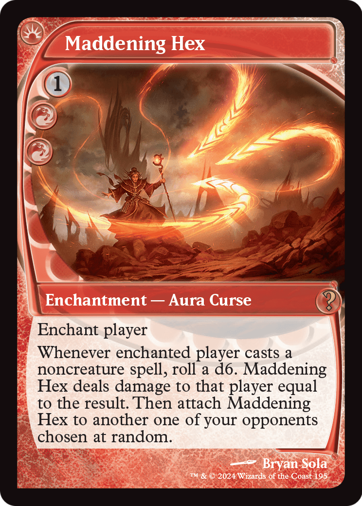 Maddening Hex (Future Sight) (MB2-195) [Mystery Booster 2]