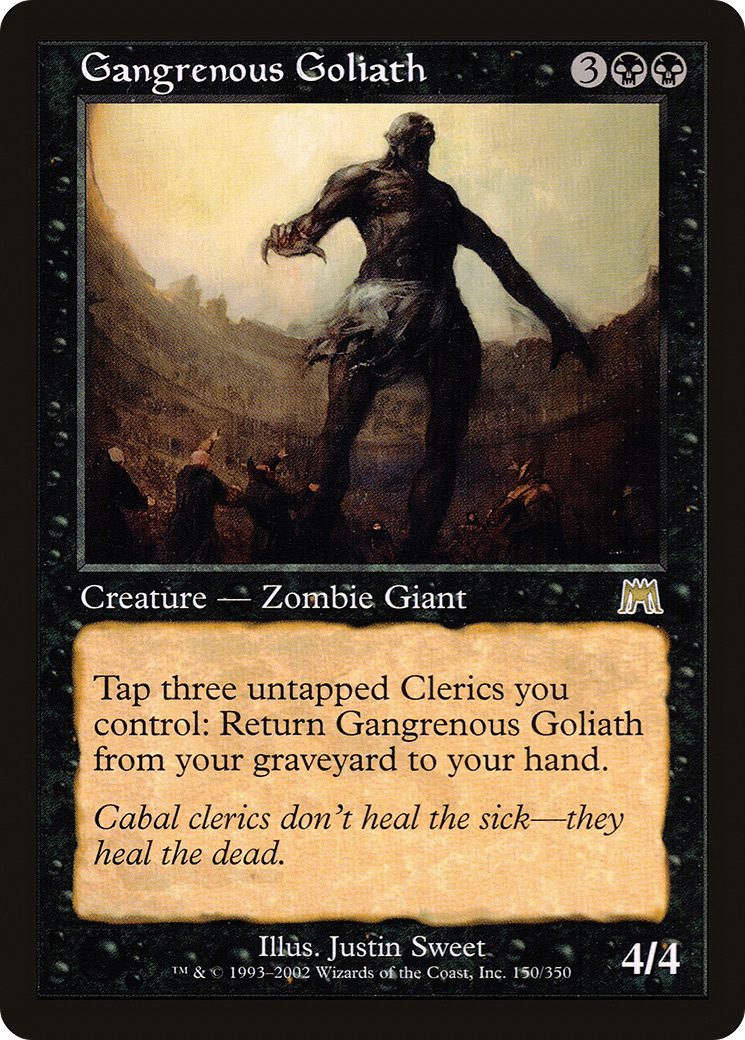 Gangrenous Goliath (ONS-150) [Onslaught] Foil