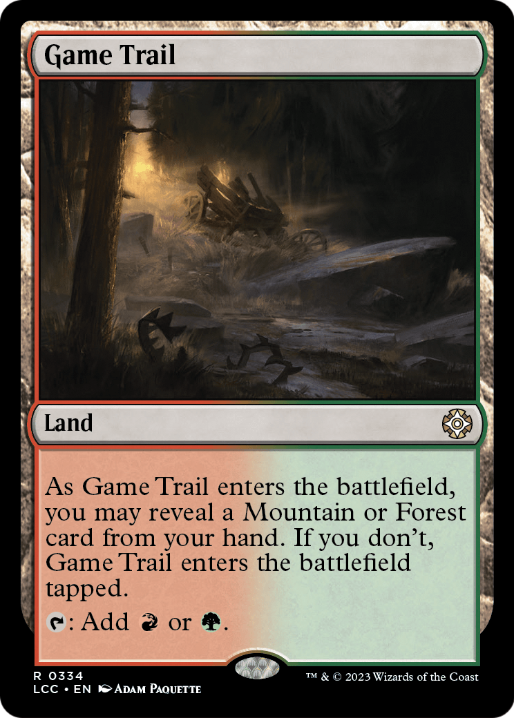 Game Trail [Commander: The Lost Caverns of Ixalan]
