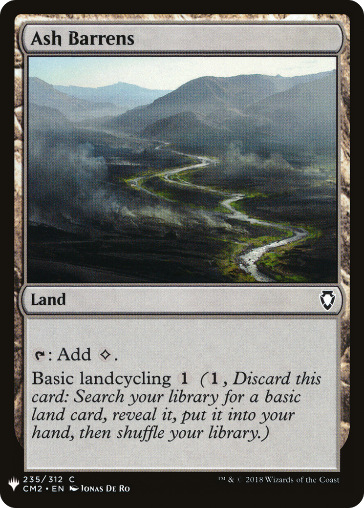 Ash Barrens (LIST-235) [The List]