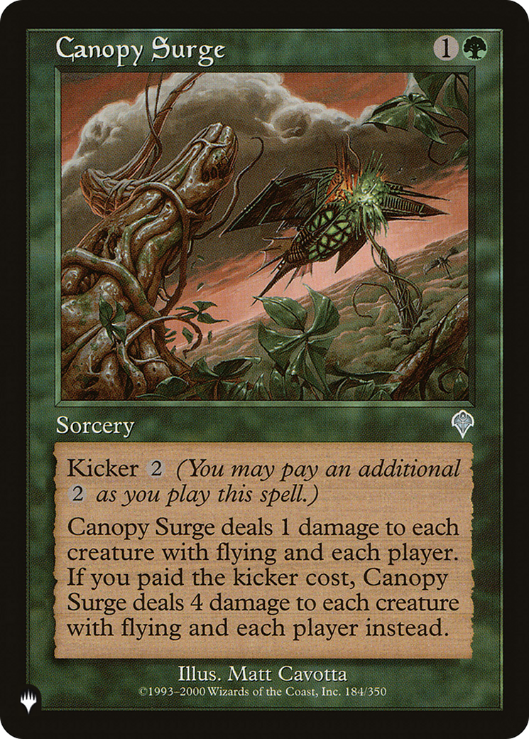 Canopy Surge (LIST-184/350) [The List]