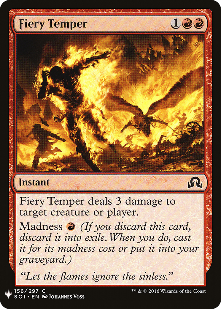 Fiery Temper (LIST-156) [The List]