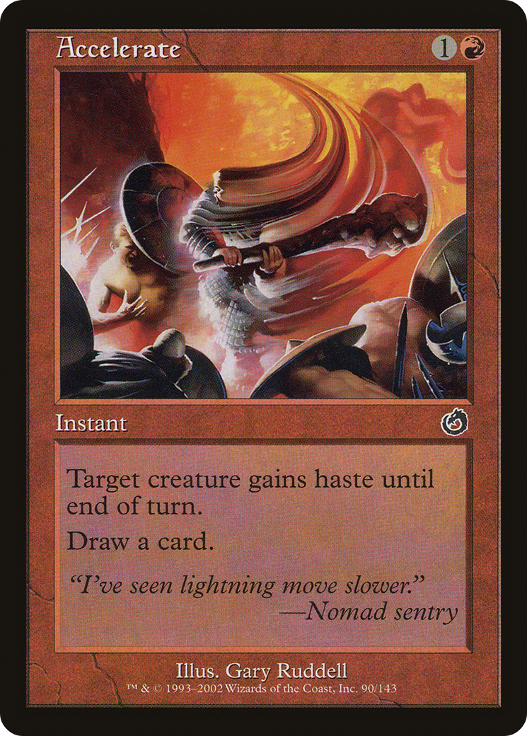 Accelerate (TOR-090) [Torment] Foil