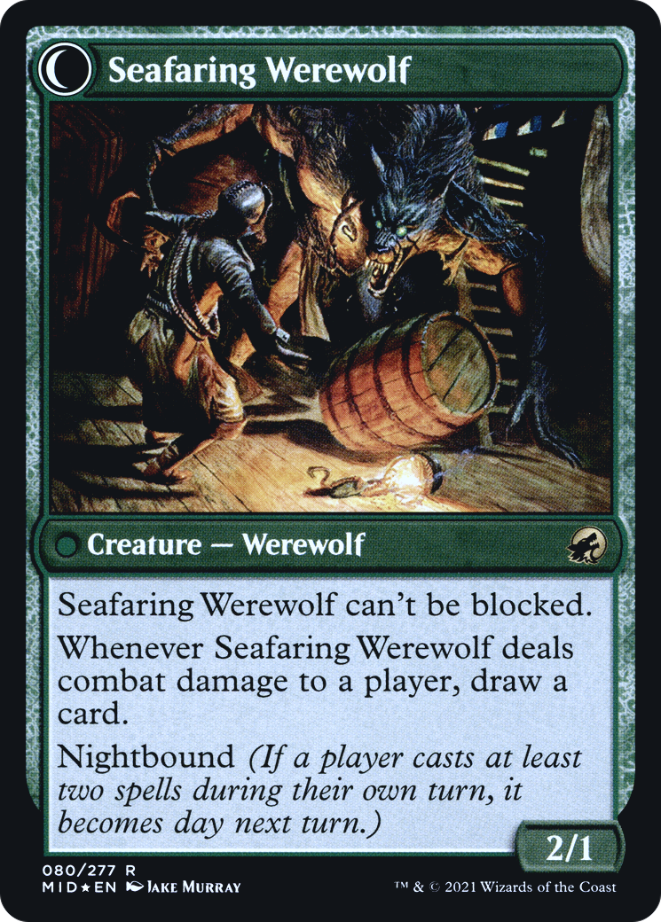 Suspicious Stowaway (PRE-080) [Innistrad: Midnight Hunt Promos] Foil